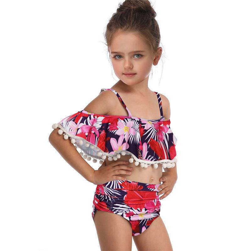 New Amazon Children'S Swimwear European And American Girls' Swimwear Manufacturers Spot Wholesale - J Micheal