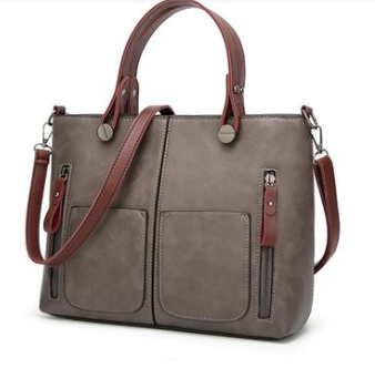 Vintage PU Shoulder Bag Female Causal Totes - J Micheal