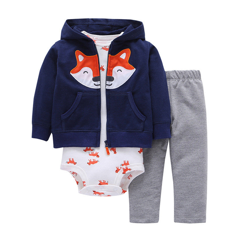 Spring and autumn 3 peice baby outfits - J Micheal