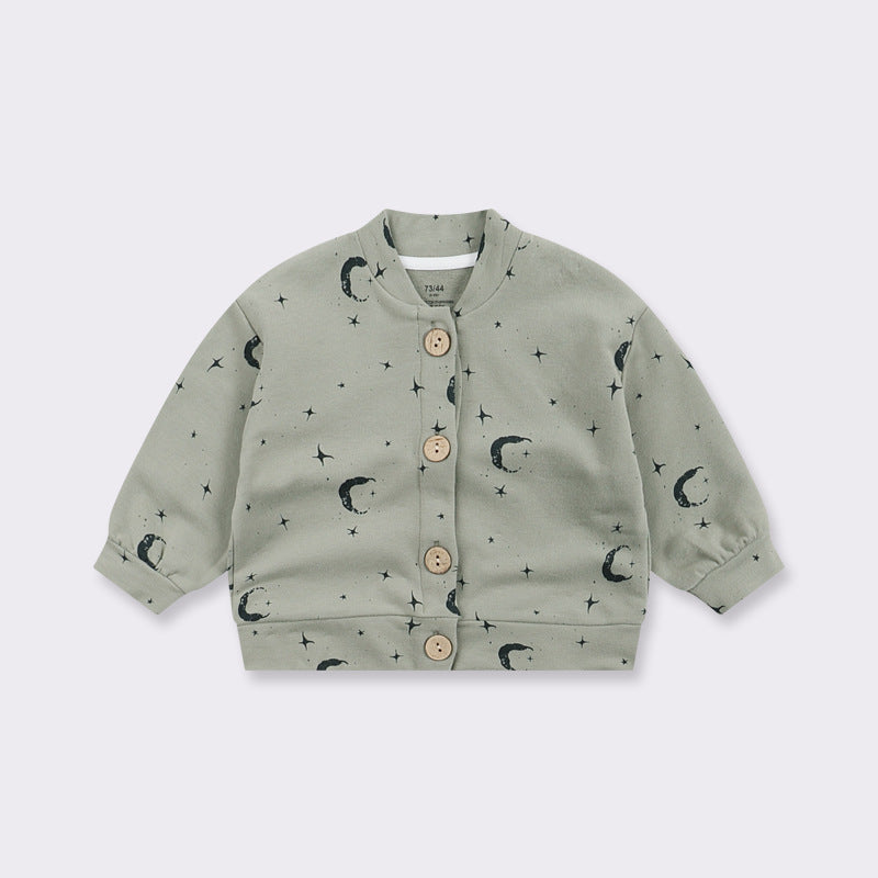 Moon and Start Toddler top - J Micheal